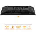 Monitor AOC 25G4SXU 24.5" 2xHDMI DP 300Hz USB Black