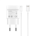 Mobile phone charger Huawei AP32 + USB-C data cable White