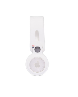 Husa Apple AirTag Loop White
