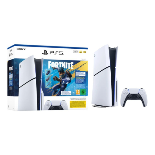 Sony PlayStation 5 1TB Standard Slim White + Fortnite Flowering Chaos