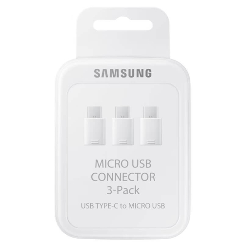 Samsung Micro USB to USB-C Adapter Triple Pack - White