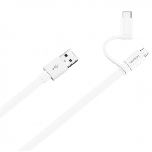 Huawei MicroUSB to Type-C AP55S White Data Cable