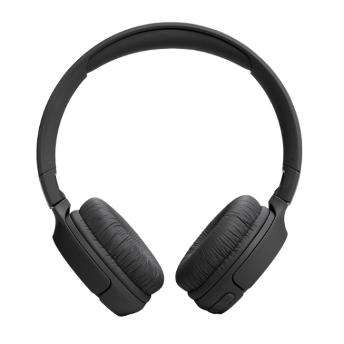 JBL Tune 520BT Wireless On-Ear Headphones, Bluetooth 5.3, Black