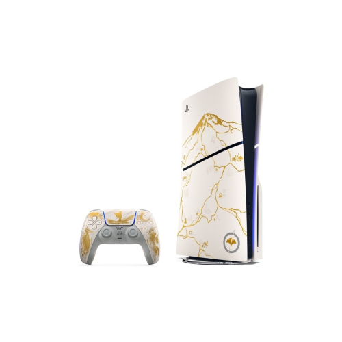 Sony PlayStation 5 1TB Ghost Yotei Gold Limited Edition White