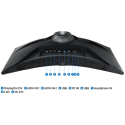 Monitor Samsung Odyssey Curved VA 32" LS32BG650EUXEN QHD 240Hz Black